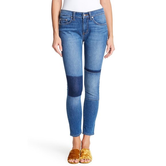 Derek Lam 10 Crosby Devi Patch Jeans 28 - Picture 1 of 4